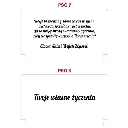 Drewniane Pudełko na pieniądze prezent na urodziny z imieniem solenizanta i dowolnym wiekiem